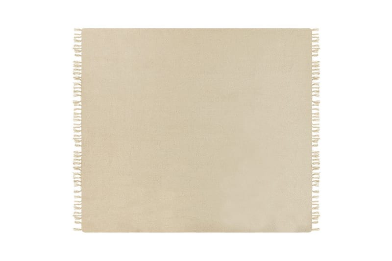 Pläd Chaohani Beige, 220x240 cm - Beige, 220x240 cm - Textil & mattor - Filtar, kuddar & plädar - Filtar & plädar