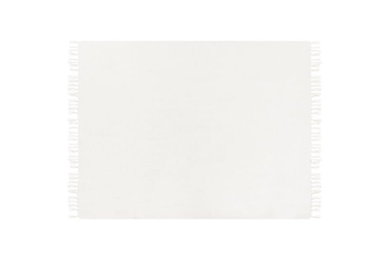 Pläd Chaohani Vit, 150x200 cm - Vit, 150x200 cm - Textil & mattor - Filtar, kuddar & plädar - Filtar & plädar
