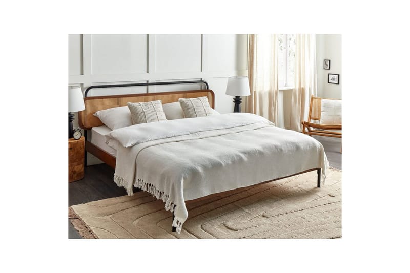 Pläd Chaohani Vit, 200x220 cm - Vit, 200x220 cm - Textil & mattor - Filtar, kuddar & plädar - Filtar & plädar