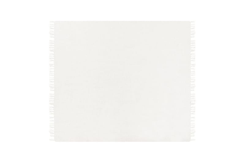 Pläd Chaohani Vit, 220x240 cm - Vit, 220x240 cm - Textil & mattor - Filtar, kuddar & plädar - Filtar & plädar