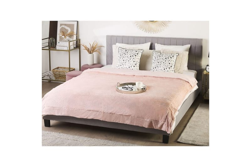 Pläd Gelik Rosa - Rosa - Textil & mattor - Filtar, kuddar & plädar - Filtar & plädar