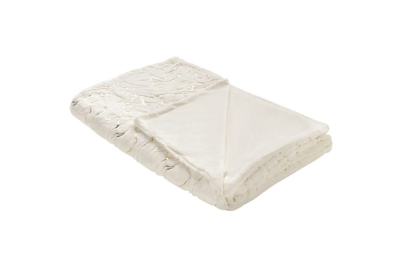 Pläd Godavari Beige/guld, 130x180 cm, Beige/guld, 130x180 cm