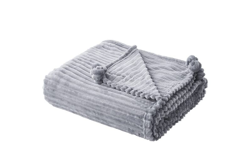 Pläd Kaweri Grå - Grå - Textil & mattor - Filtar, kuddar & plädar - Filtar & plädar