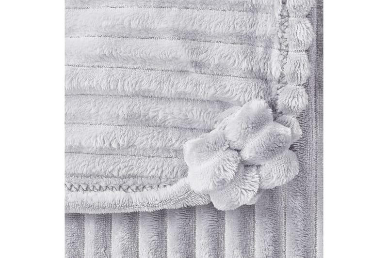 Pläd Kaweri Ljusgrå - Ljusgrå - Textil & mattor - Filtar, kuddar & plädar - Filtar & plädar