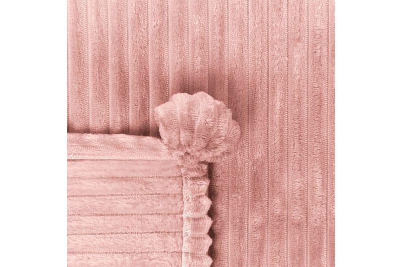 Pläd Kaweri Rosa - Rosa - Textil & mattor - Filtar, kuddar & plädar - Filtar & plädar
