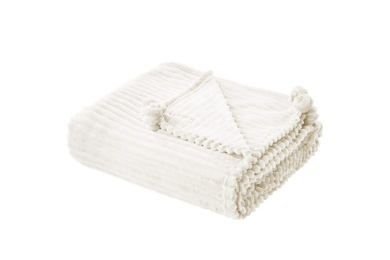 Pläd Kaweri Vit, Vit