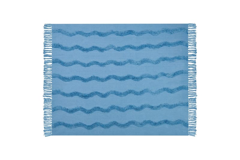 Pläd Khari Blå - Blå - Textil & mattor - Filtar, kuddar & plädar - Filtar & plädar