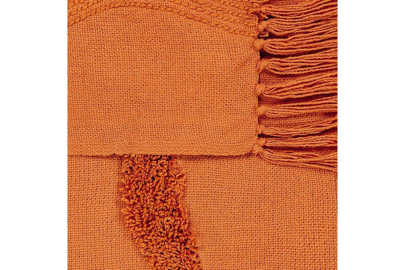 Pläd Khari Orange - Orange - Textil & mattor - Filtar, kuddar & plädar - Filtar & plädar