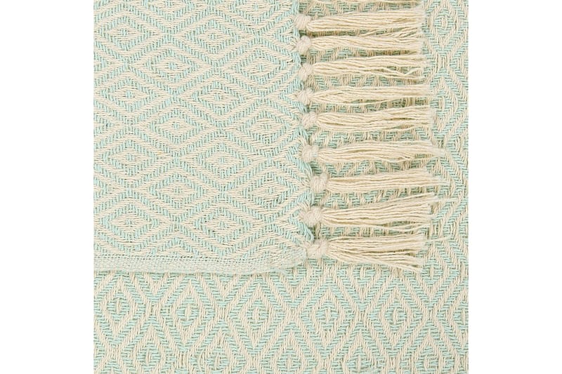 Pläd Mityal Grön/beige - Grön/beige - Textil & mattor - Filtar, kuddar & plädar - Filtar & plädar