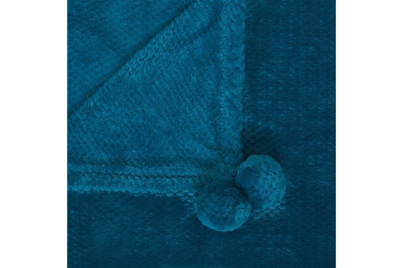 Pläd Saitler Blå, 200x220 cm - Blå, 200x220 cm - Textil & mattor - Filtar, kuddar & plädar - Filtar & plädar