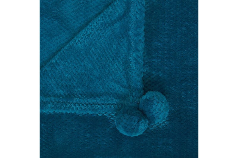 Pläd Saitler Blå, 200x220 cm - Blå, 200x220 cm - Textil & mattor - Filtar, kuddar & plädar - Filtar & plädar