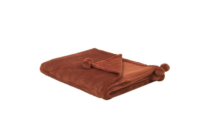 Pläd Saitler Brun, 200x220 cm - Brun, 200x220 cm - Textil & mattor - Filtar, kuddar & plädar - Filtar & plädar