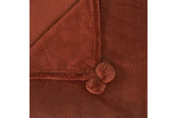 Pläd Saitler Brun, 200x220 cm - Brun, 200x220 cm - Textil & mattor - Filtar, kuddar & plädar - Filtar & plädar