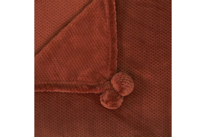 Pläd Saitler Brun, 200x220 cm - Brun, 200x220 cm - Textil & mattor - Filtar, kuddar & plädar - Filtar & plädar