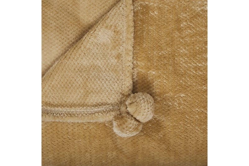 Pläd Saitler Gul, 200x220 cm - Gul, 200x220 cm - Textil & mattor - Filtar, kuddar & plädar - Filtar & plädar