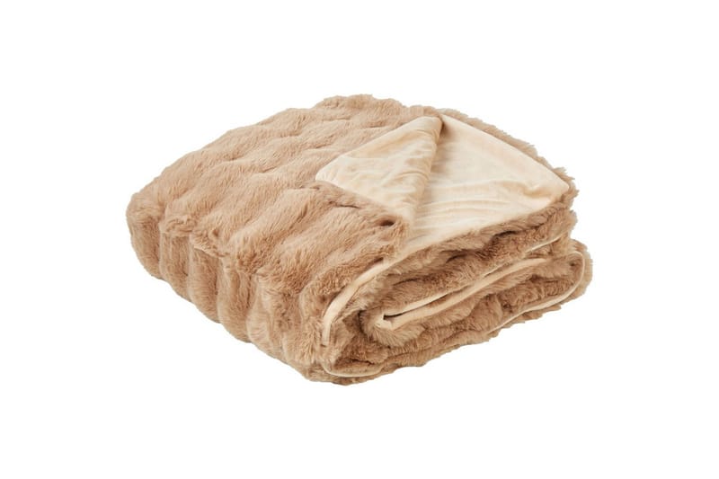 Pläd Salka Brun, 200x220 cm - Brun, 200x220 cm - Textil & mattor - Filtar, kuddar & plädar - Filtar & plädar