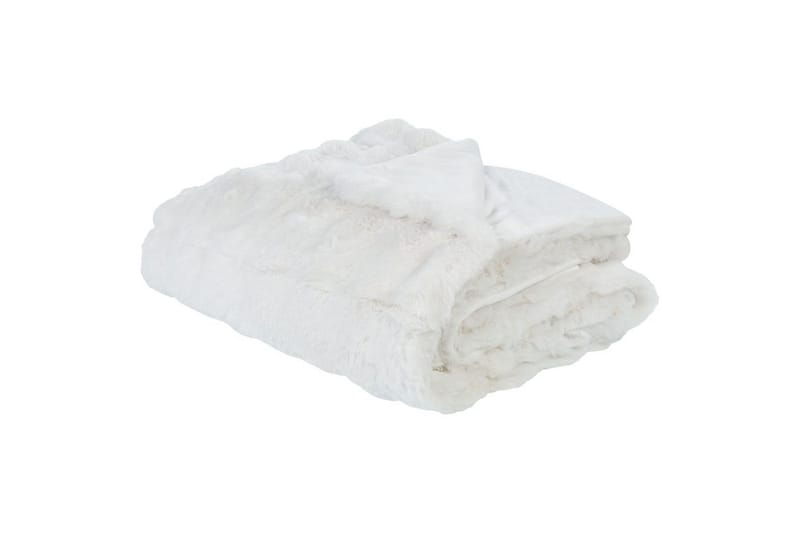 Pläd Salka Vit, 150x200 cm - Vit, 150x200 cm - Textil & mattor - Filtar, kuddar & plädar - Filtar & plädar