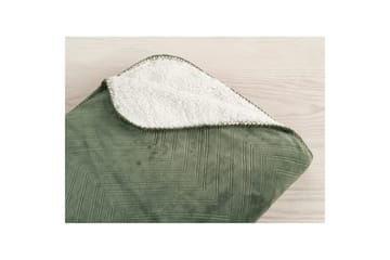 Pläd Sherpa 130 x 170 cm - Grön - Textil & mattor - Filtar, kuddar & plädar - Filtar & plädar