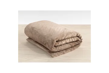 Pläd Sherpa 130 x 170 cm - Linne - Textil & mattor - Filtar, kuddar & plädar - Filtar & plädar