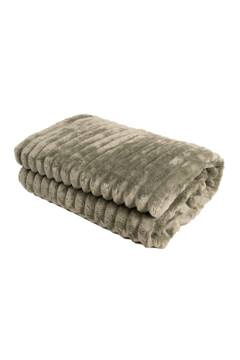 Pläd Stripe 130x170 cm - Grön - Textil & mattor - Filtar, kuddar & plädar - Filtar & plädar