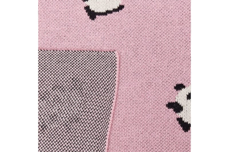 Pläd Talokan Rosa/svart/vit - Rosa/svart/vit - Textil & mattor - Filtar, kuddar & plädar - Filtar & plädar