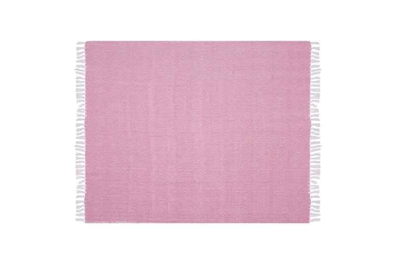 Pläd Tangier Rosa/Vit - Rosa/Vit - Textil & mattor - Filtar, kuddar & plädar - Filtar & plädar