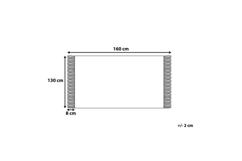 Pläd Tilmi Beige/vit - Beige/vit - Textil & mattor - Filtar, kuddar & plädar - Filtar & plädar