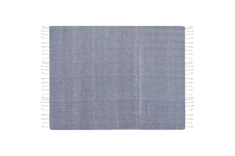 Pläd Tilmi Blå/Vit - Blå/Vit - Textil & mattor - Filtar, kuddar & plädar - Filtar & plädar