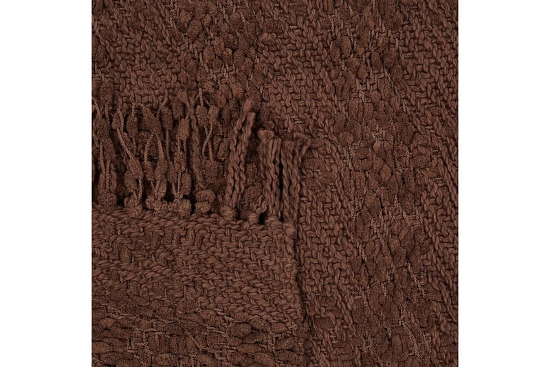 Pläd Vella Brun, 220x240 cm - Brun, 220x240 cm - Textil & mattor - Filtar, kuddar & plädar - Filtar & plädar