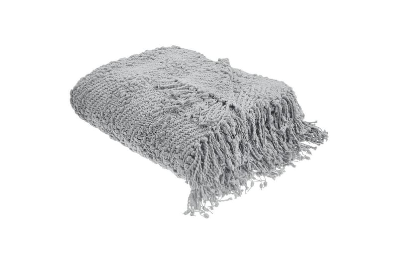 Pläd Vella Grå, 200x220 cm - Grå, 200x220 cm - Textil & mattor - Filtar, kuddar & plädar - Filtar & plädar