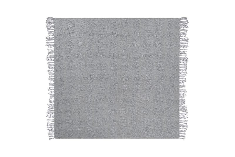 Pläd Vella Grå, 200x220 cm - Grå, 200x220 cm - Textil & mattor - Filtar, kuddar & plädar - Filtar & plädar
