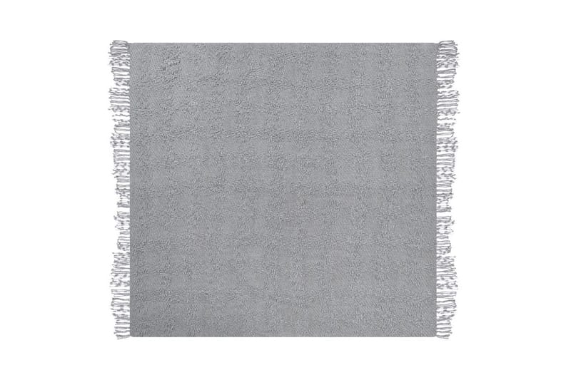 Pläd Vella Grå, 220x240 cm - Grå, 220x240 cm - Textil & mattor - Filtar, kuddar & plädar - Filtar & plädar