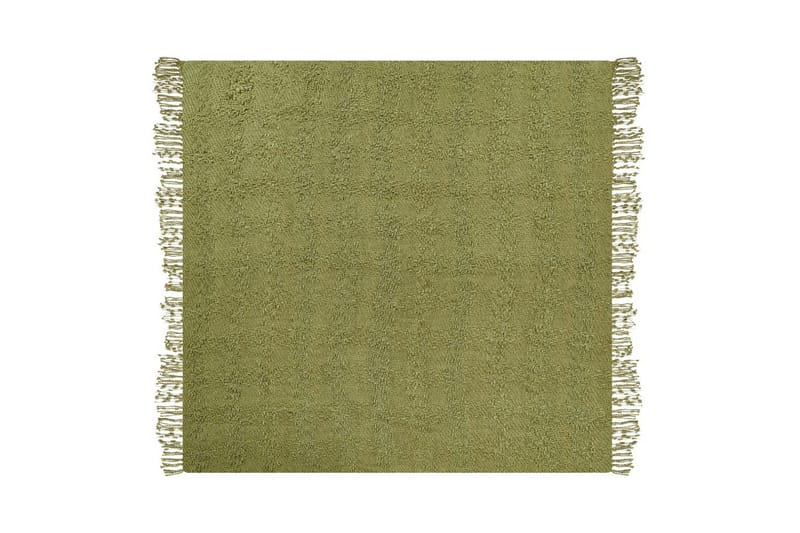 Pläd Vella Grön, 220x240 cm - Grön, 220x240 cm - Textil & mattor - Filtar, kuddar & plädar - Filtar & plädar