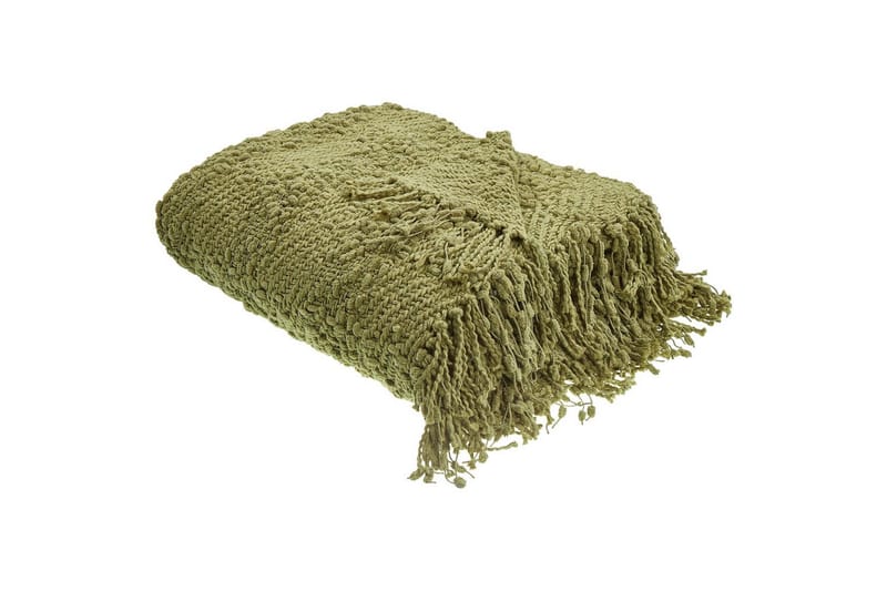 Pläd Vella Grön, 220x240 cm - Grön, 220x240 cm - Textil & mattor - Filtar, kuddar & plädar - Filtar & plädar