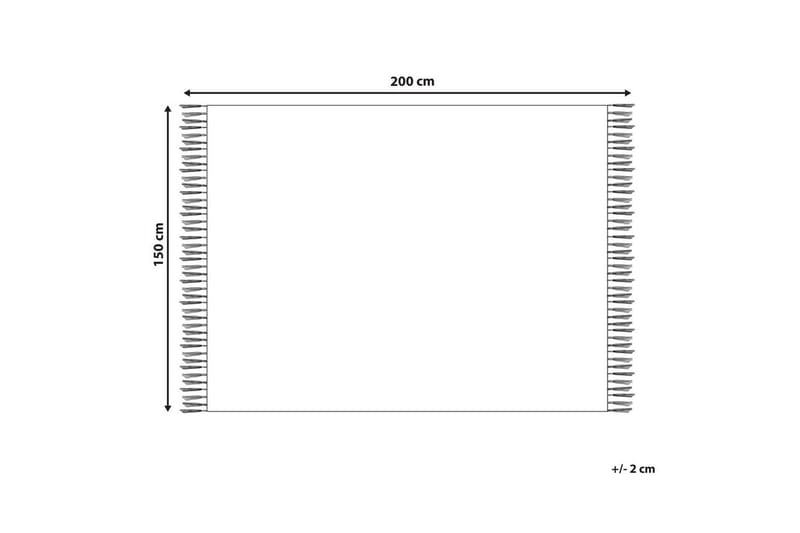 Pläd Vella Rosa, 150x200 cm - Rosa, 150x200 cm - Textil & mattor - Filtar, kuddar & plädar - Filtar & plädar