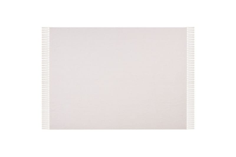 Pläd Yarsa Beige - Beige - Textil & mattor - Filtar, kuddar & plädar - Filtar & plädar