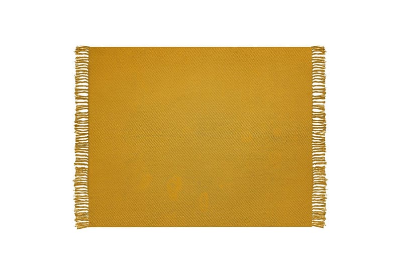 Pläd Yarsa Gul - Gul - Textil & mattor - Filtar, kuddar & plädar - Filtar & plädar