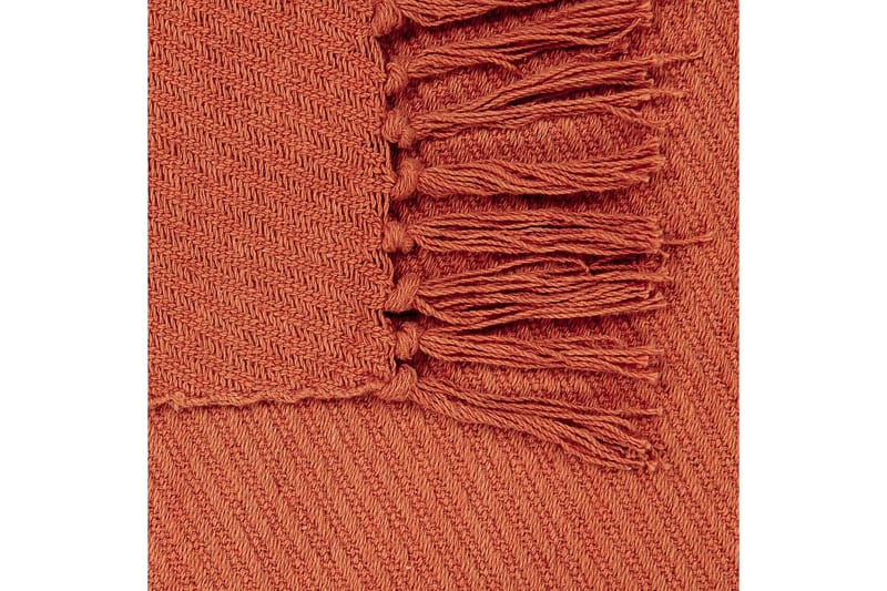 Pläd Yarsa Röd - Röd - Textil & mattor - Filtar, kuddar & plädar - Filtar & plädar