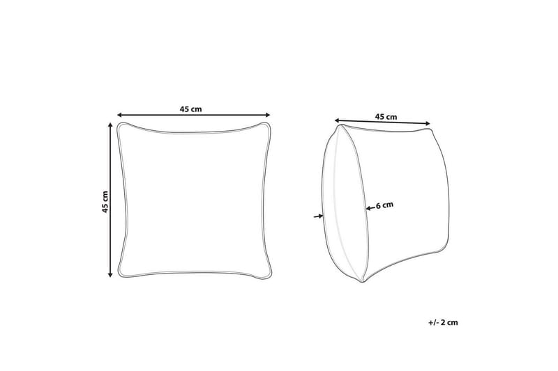 Prydnadskuddar Abelia - Textil & mattor - Filtar, kuddar & plädar - Utekudde