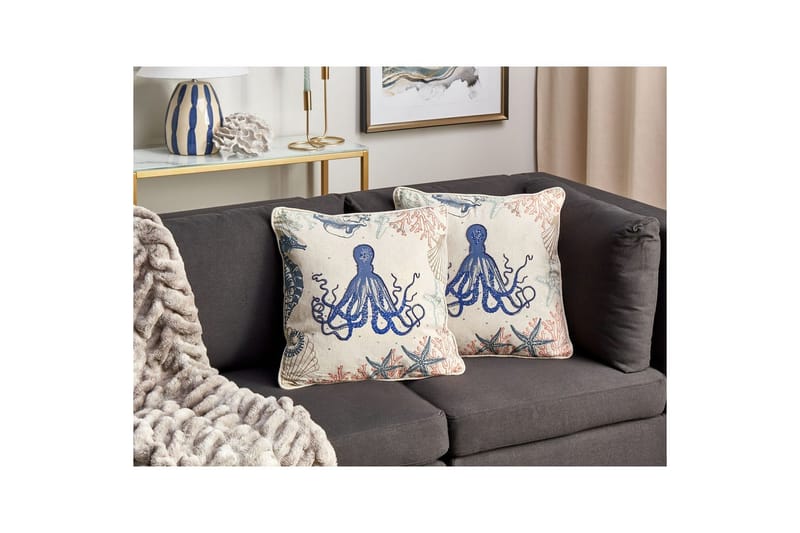 Prydnadskuddar Acropora set om 2 - Textil & mattor - Filtar, kuddar & plädar - Prydnadskudde & kuddfodral