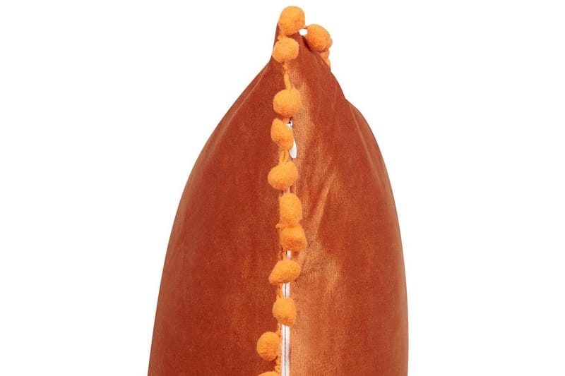 Prydnadskuddar Aerangis set om 2 Orange - Orange - Textil & mattor - Filtar, kuddar & plädar - Utekudde