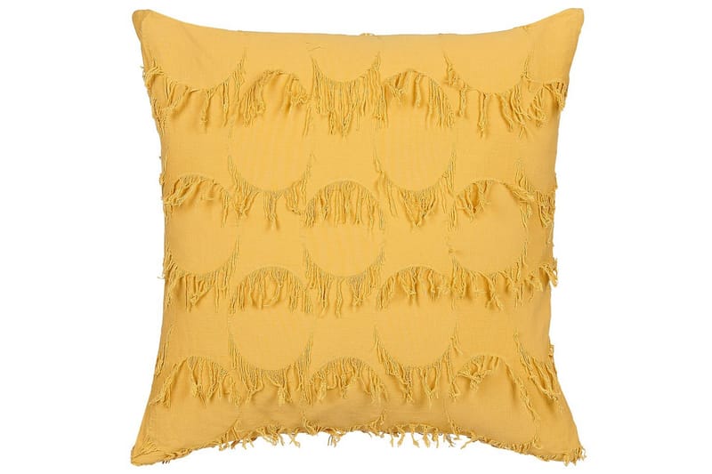 Prydnadskuddar Agastache set om 2 Gul - Gul - Textil & mattor - Filtar, kuddar & plädar - Prydnadskudde & kuddfodral