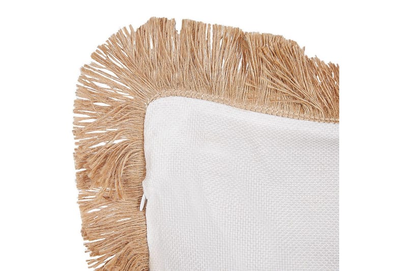 Prydnadskuddar Agrimony set om 2 Beige/vit - Beige/vit - Textil & mattor - Filtar, kuddar & plädar - Prydnadskudde & kuddfodral