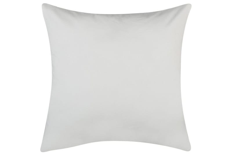 Prydnadskuddar Alyssum set om 2 Vitt/guld, Bomull - Vitt/guld, Bomull - Textil & mattor - Filtar, kuddar & plädar - Utekudde