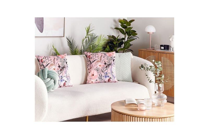 Prydnadskuddar Anemones set om 2 - Textil & mattor - Filtar, kuddar & plädar - Prydnadskudde & kuddfodral