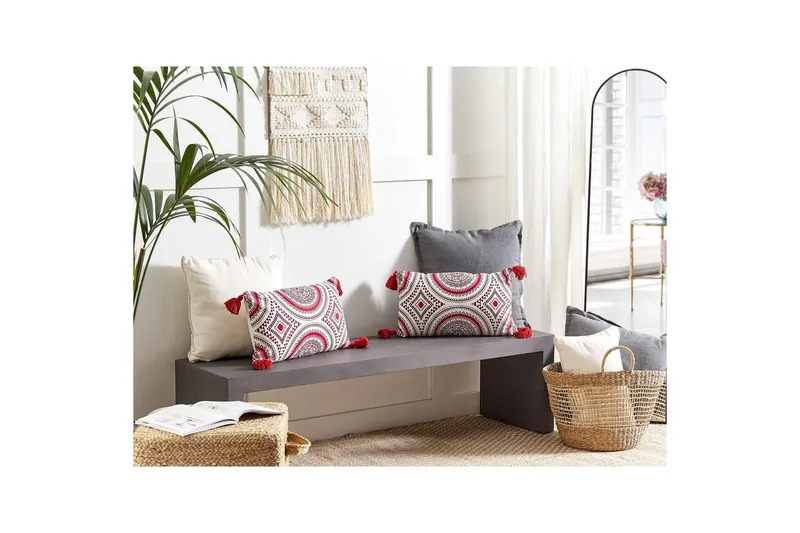 Prydnadskuddar Anthemis set om 2 - Textil & mattor - Filtar, kuddar & plädar - Utekudde