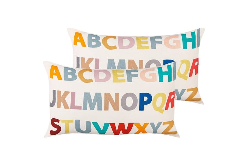 Prydnadskuddar Asarum set om 2, undefined