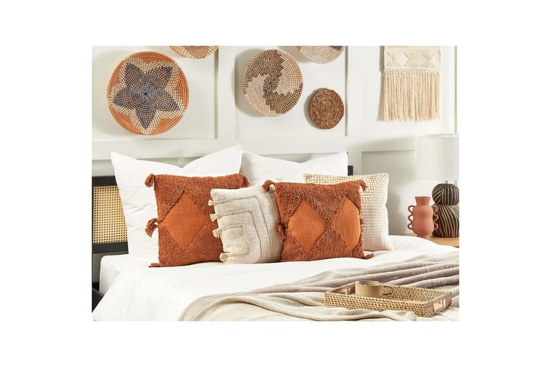 Prydnadskuddar Avium Orange - Orange - Textil & mattor - Filtar, kuddar & plädar - Utekudde