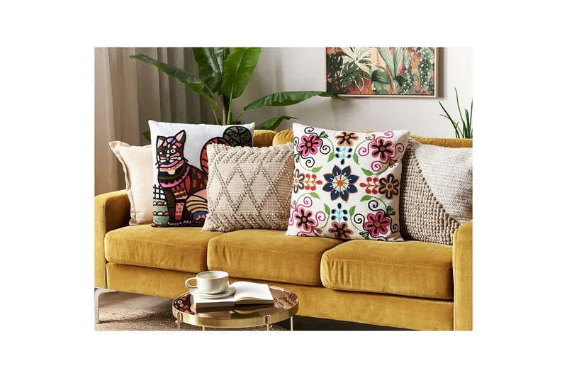 Prydnadskuddar Bahraich set om 2 - Textil & mattor - Filtar, kuddar & plädar - Prydnadskudde & kuddfodral