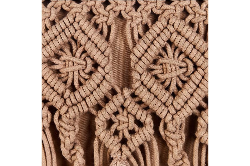 Prydnadskuddar Bamian set om 2 Brun - Brun - Textil & mattor - Filtar, kuddar & plädar - Utekudde